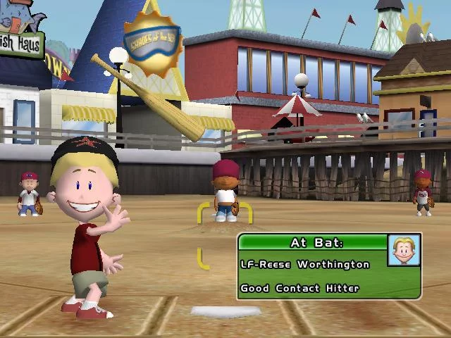 Изображение игры: Backyard Baseball 2005