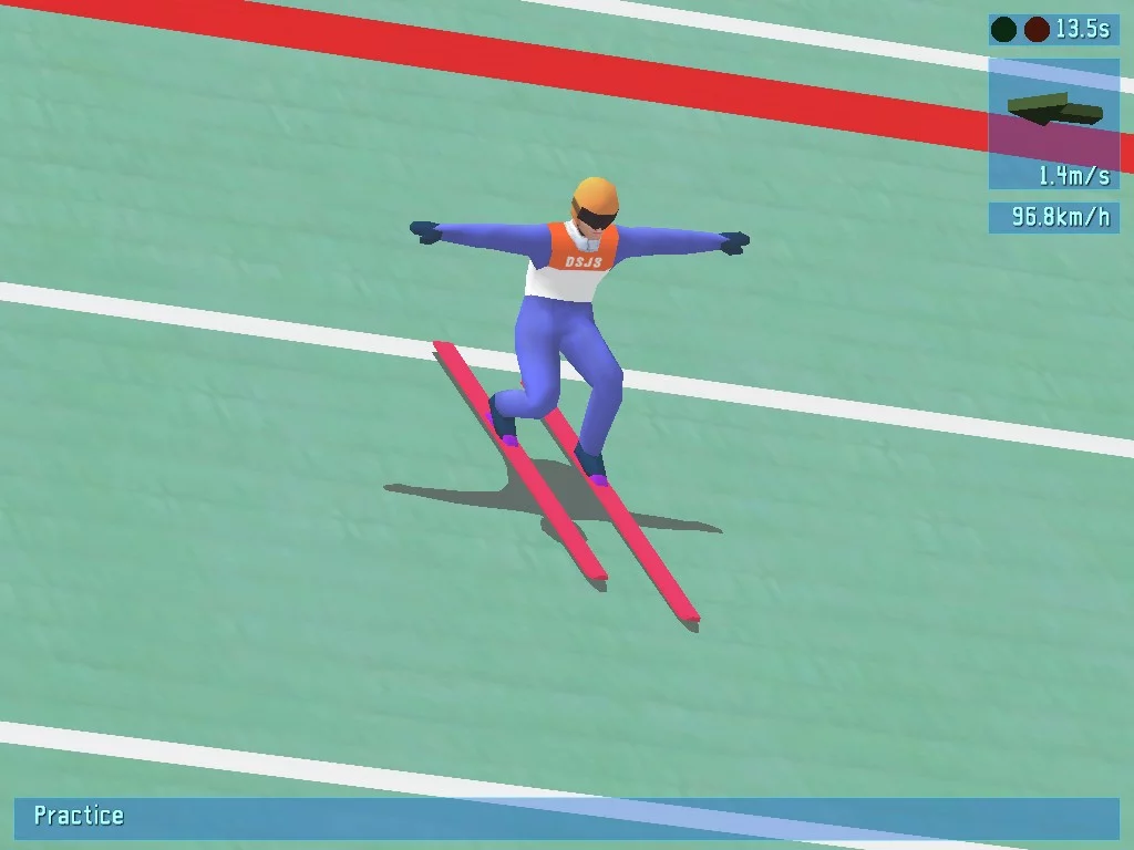 Изображение игры: Deluxe Ski Jump 3