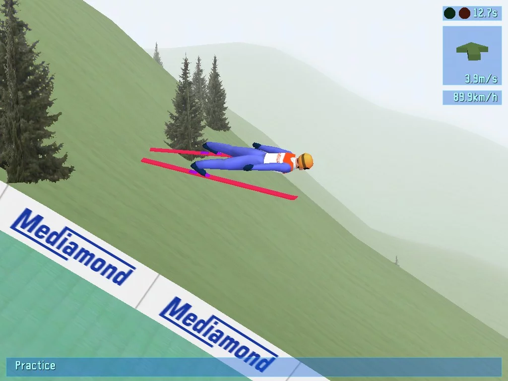 Изображение игры: Deluxe Ski Jump 3