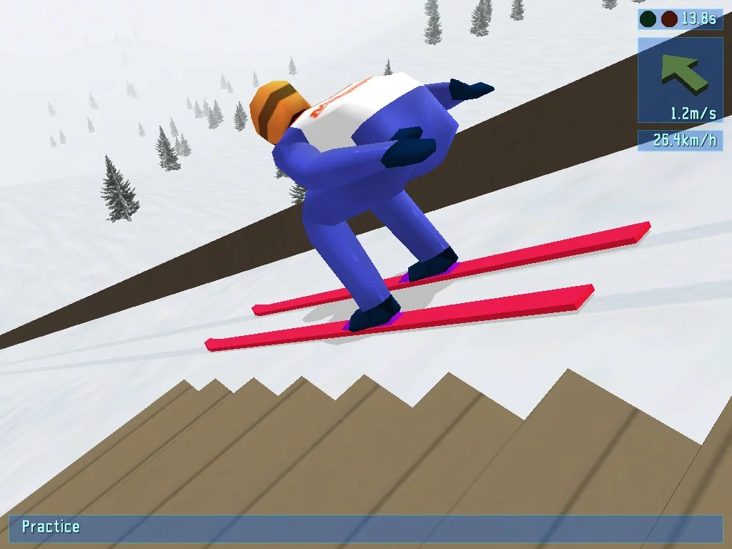 Изображение игры: Deluxe Ski Jump 3