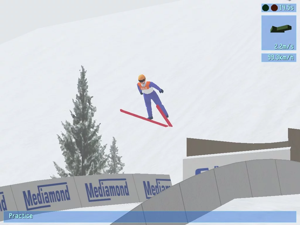 Изображение игры: Deluxe Ski Jump 3