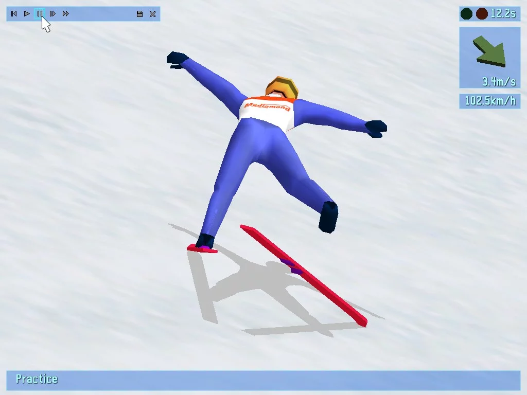 Изображение игры: Deluxe Ski Jump 3
