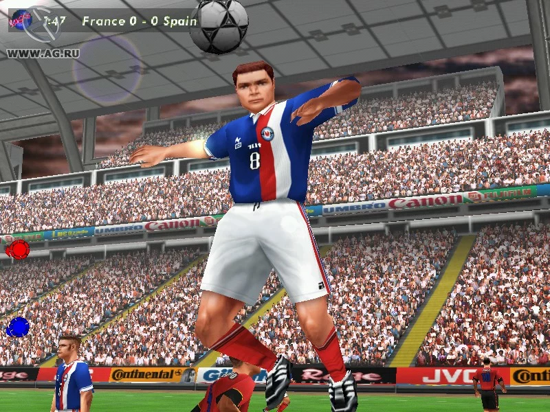 Изображение игры: Microsoft International Football 2000