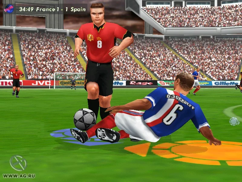 Изображение игры: Microsoft International Football 2000