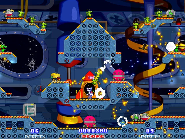 Изображение игры: Snowy: Space Trip