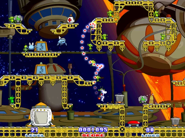 Изображение игры: Snowy: Space Trip