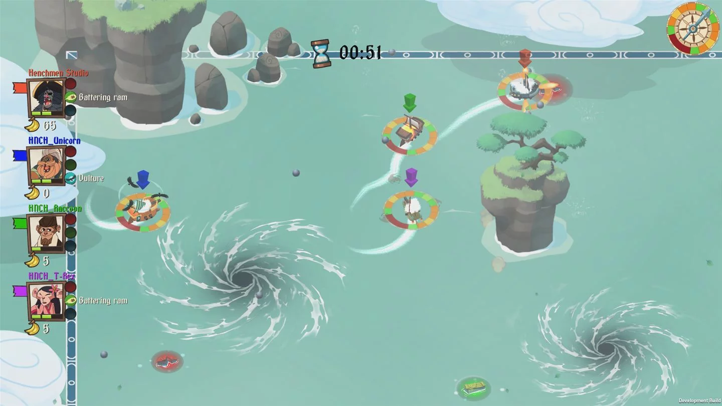 Изображение игры: Monkey Pirates