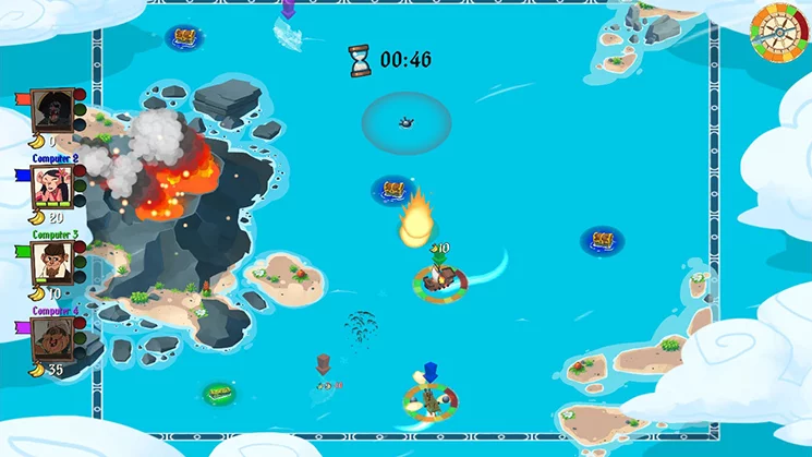 Изображение игры: Monkey Pirates