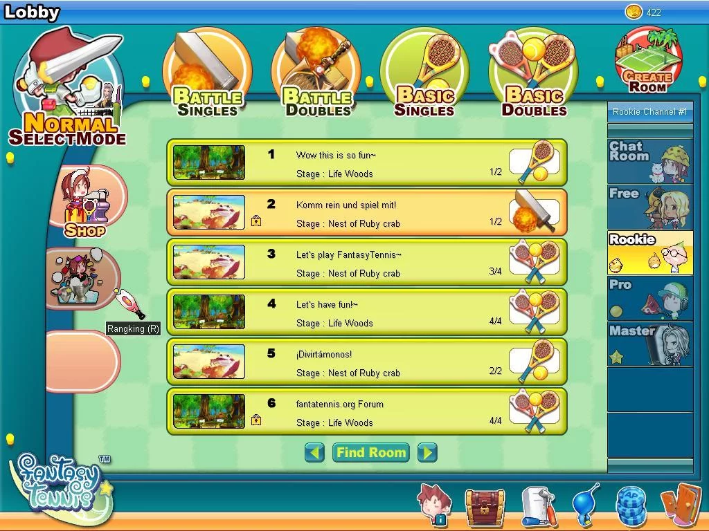 Изображение игры: Fantasy Tennis
