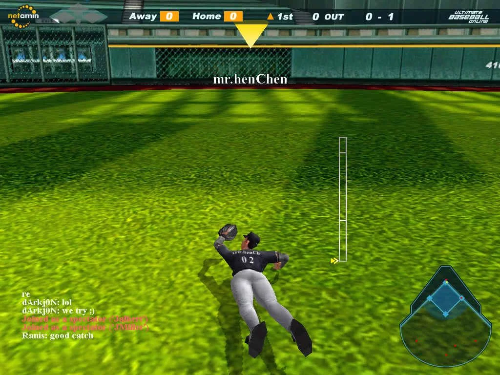 Изображение игры: Ultimate Baseball Online 2006
