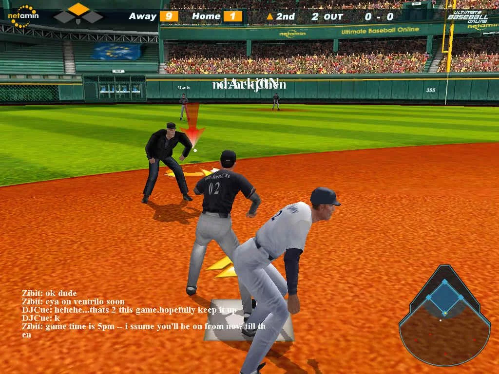 Изображение игры: Ultimate Baseball Online 2006