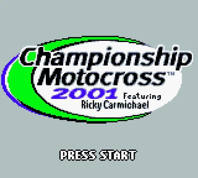 Изображение игры: Championship Motocross 2001 Featuring Ricky Carmichael (GBC)