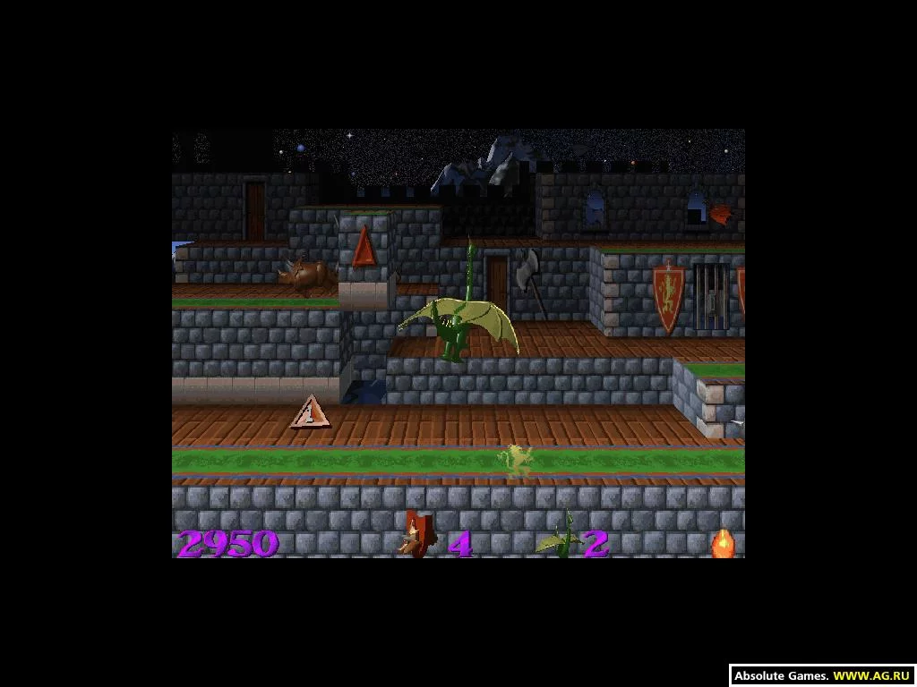 Изображение игры: 3D Dragon Castle