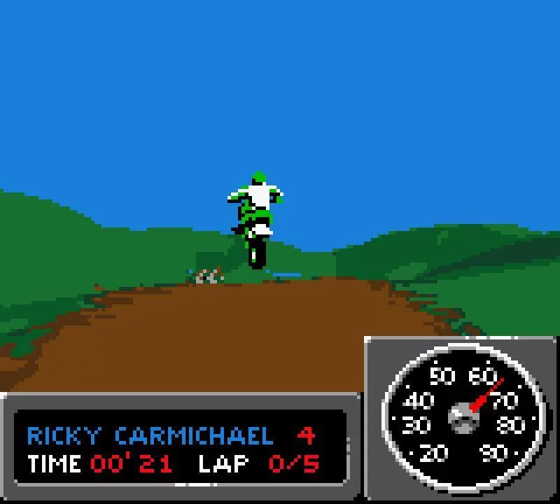 Изображение игры: Championship Motocross 2001 Featuring Ricky Carmichael (GBC)