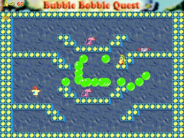 Изображение игры: Bubble Bobble Quest