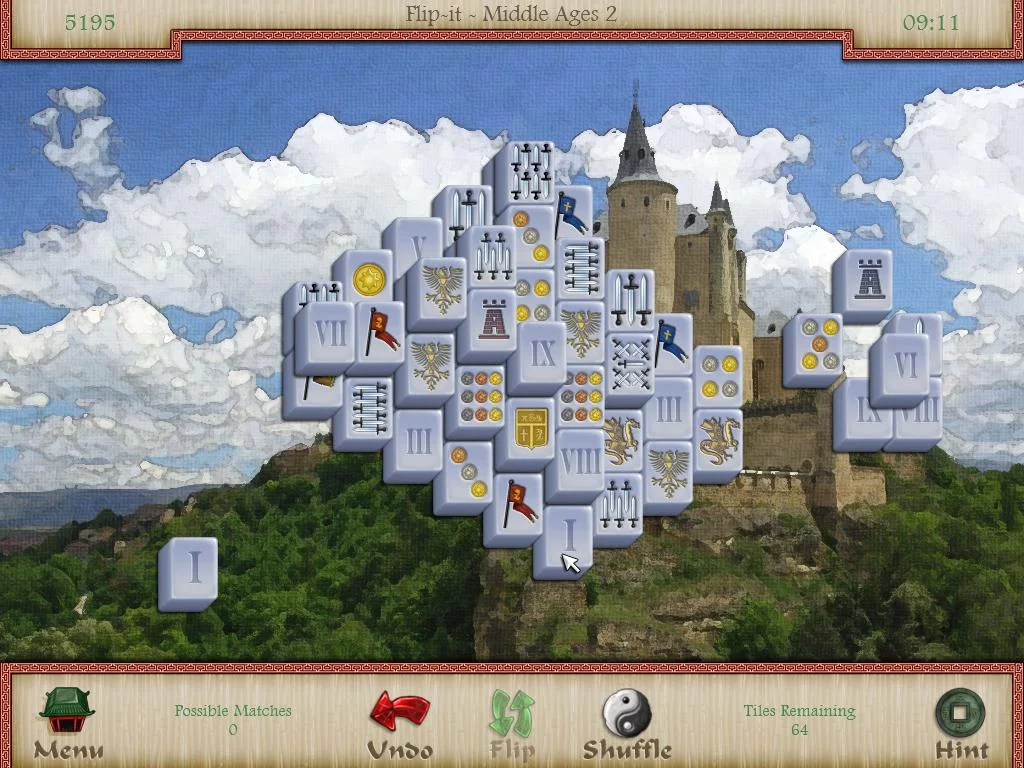 Изображение игры: Mahjongg: Legends of the Tiles