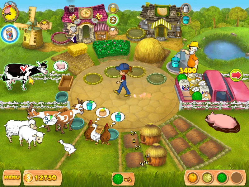 Изображение игры: Farm Mania