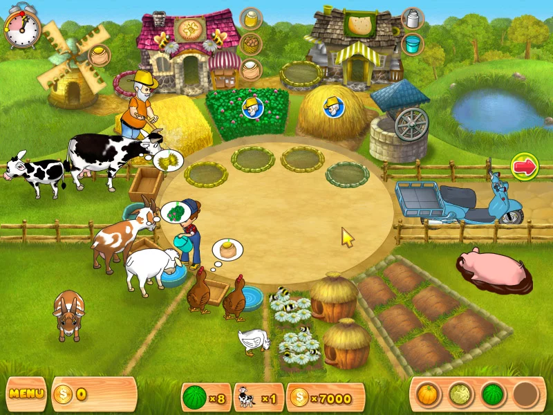 Изображение игры: Farm Mania