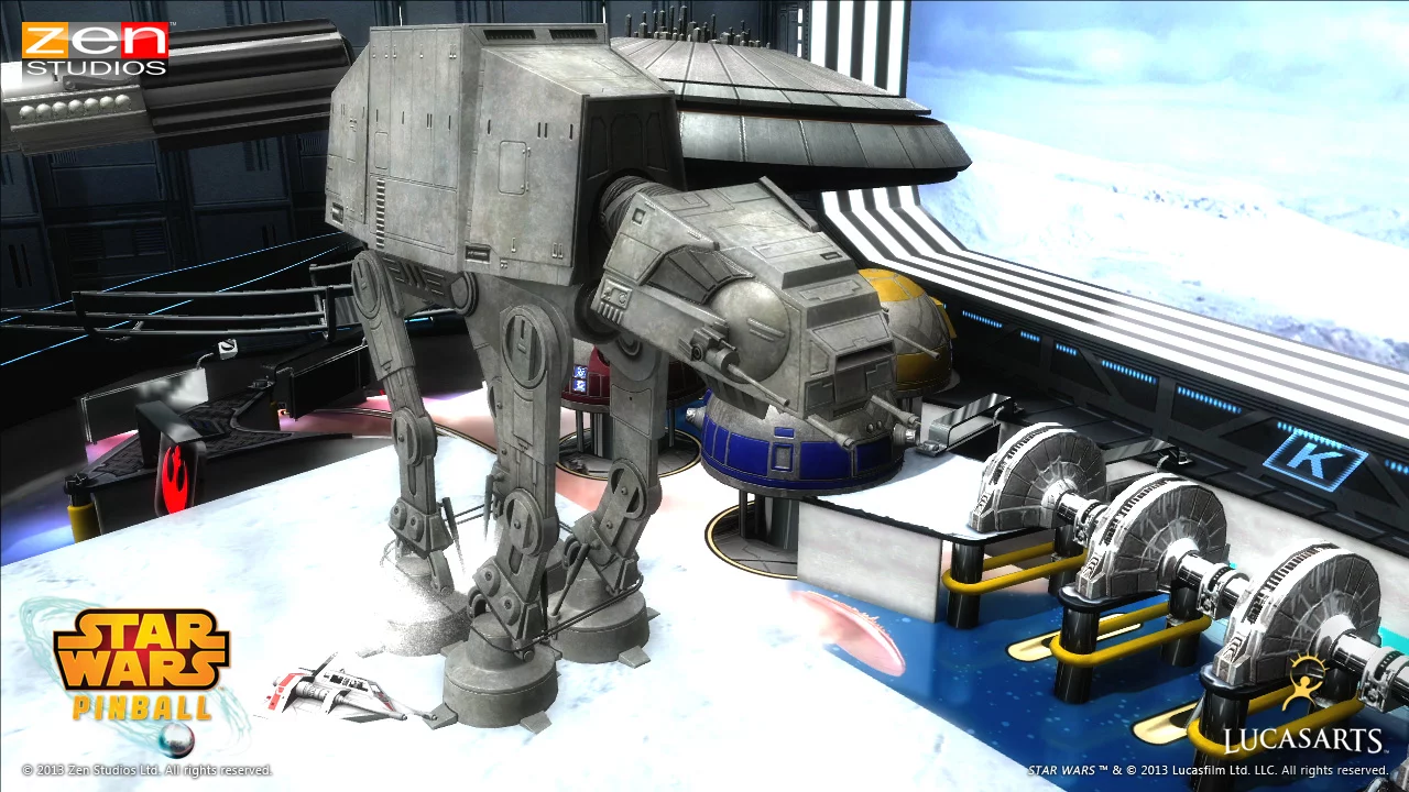 Изображение игры: ZEN Pinball 2: Star Wars Pinball