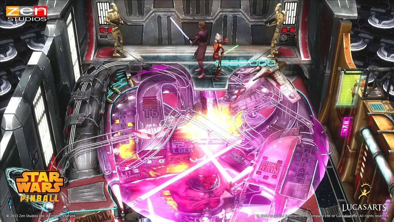 Изображение игры: ZEN Pinball 2: Star Wars Pinball