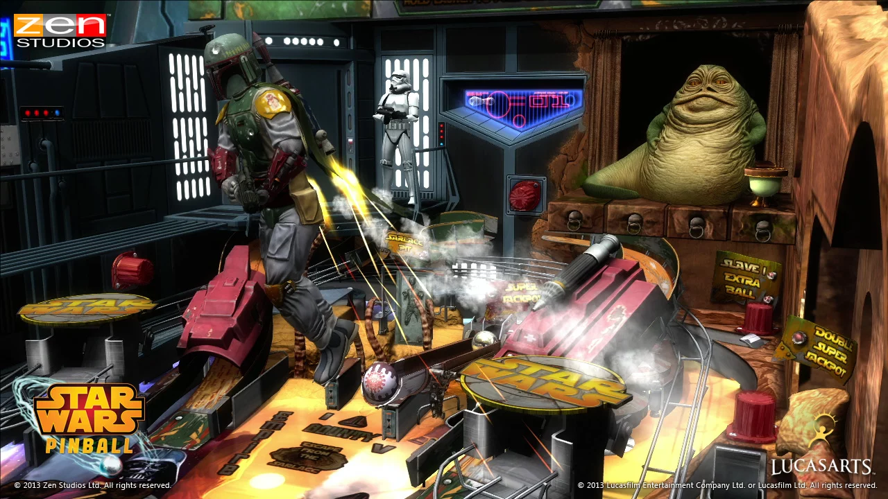 Изображение игры: ZEN Pinball 2: Star Wars Pinball