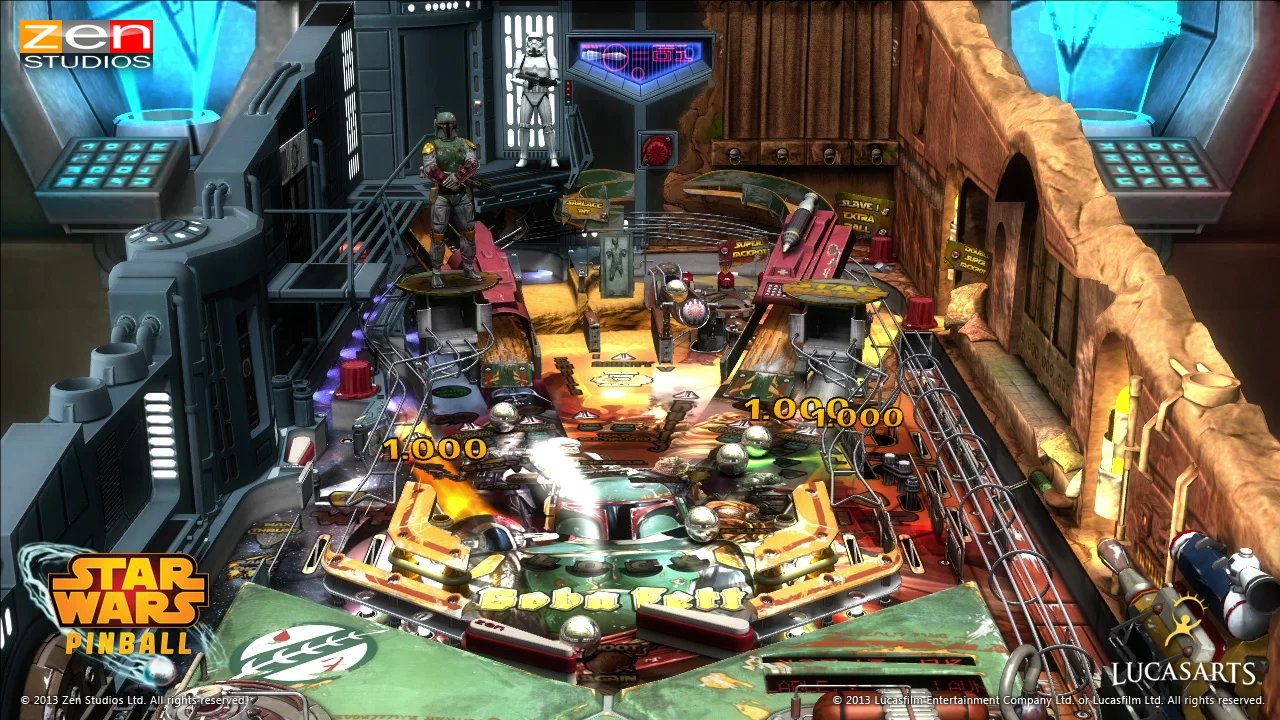 Изображение игры: ZEN Pinball 2: Star Wars Pinball