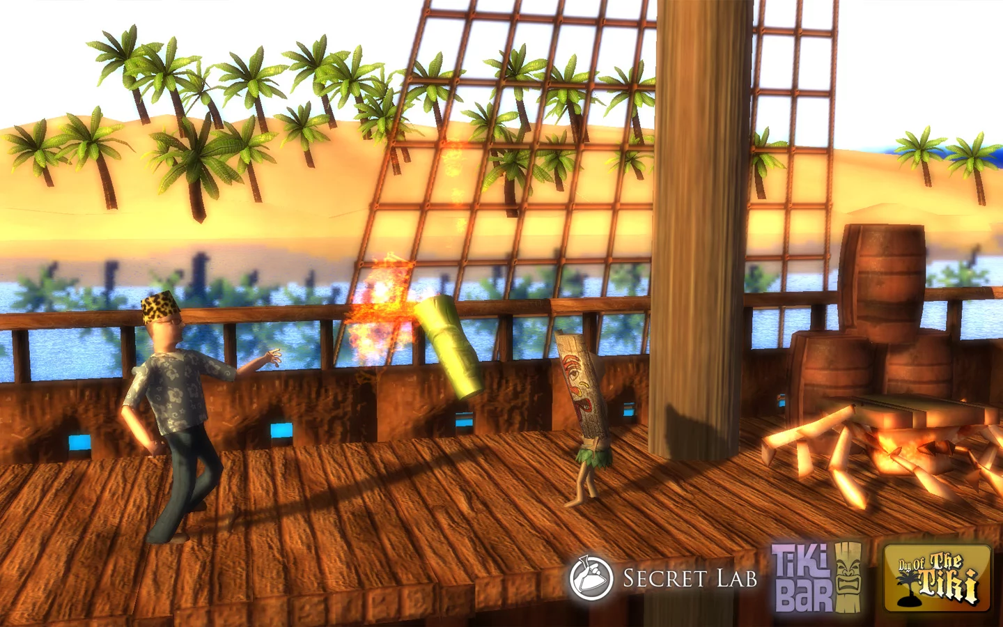 Изображение игры: Day of the Tiki