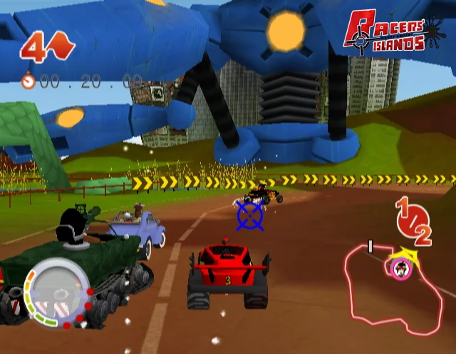 Изображение игры: Racers' Islands: Crazy Racers
