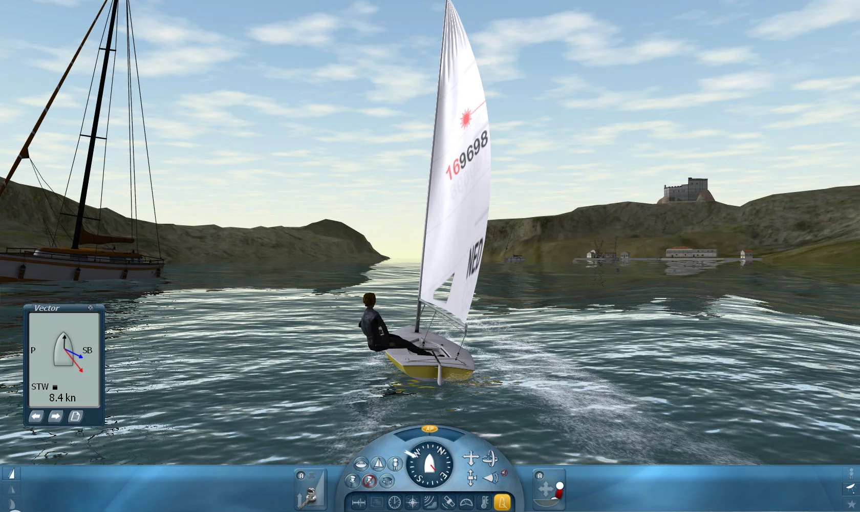 Изображение игры: Sail Simulator 2010