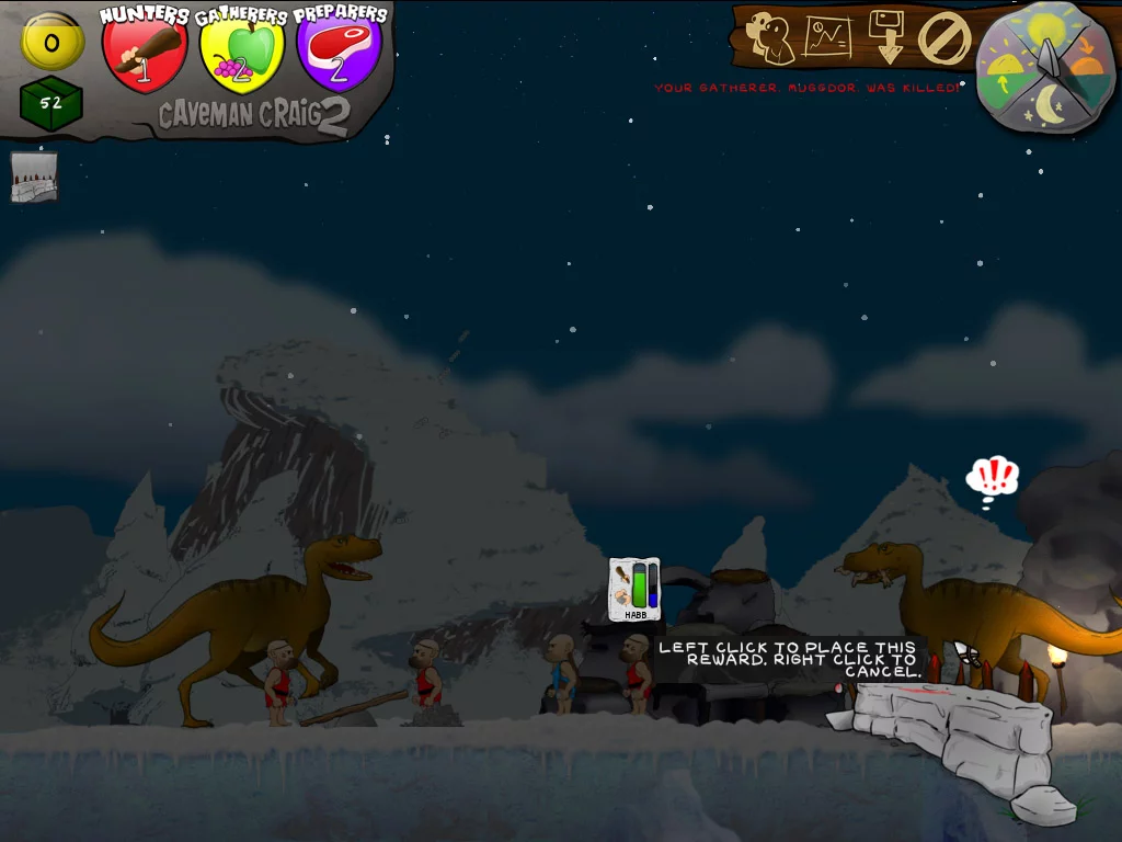 Изображение игры: Caveman Craig 2: The Tribes of Boggdrop