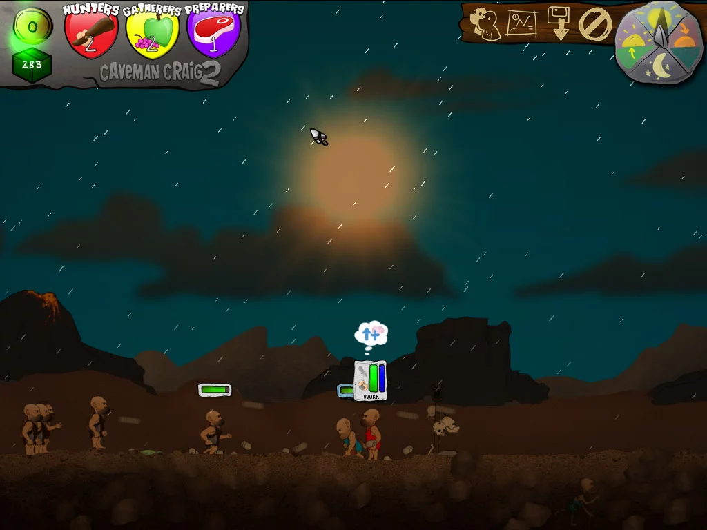 Изображение игры: Caveman Craig 2: The Tribes of Boggdrop