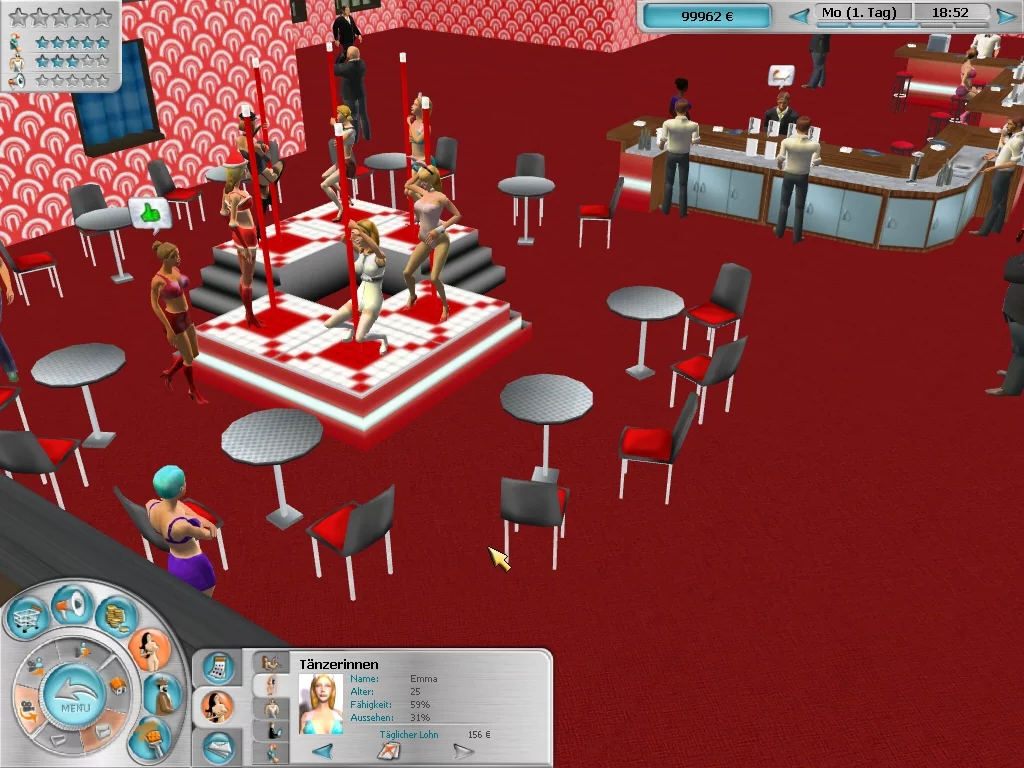 Изображение игры: Rotlicht Tycoon 2