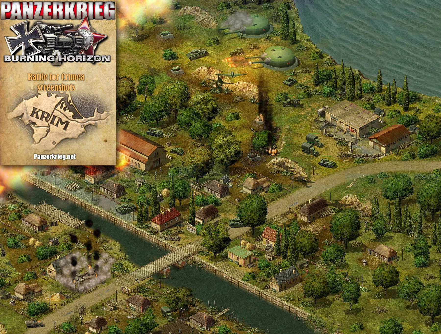 Изображение игры: Panzerkrieg: Burning Horizon 2
