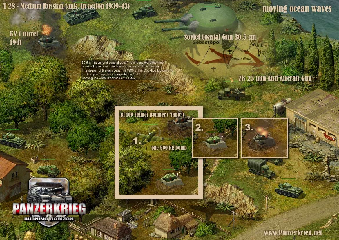Изображение игры: Panzerkrieg: Burning Horizon 2