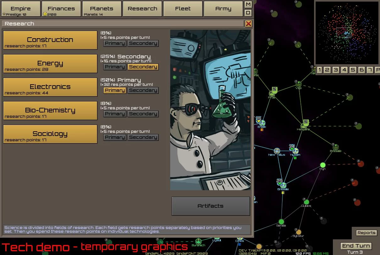Изображение игры: Pocket Space Empire