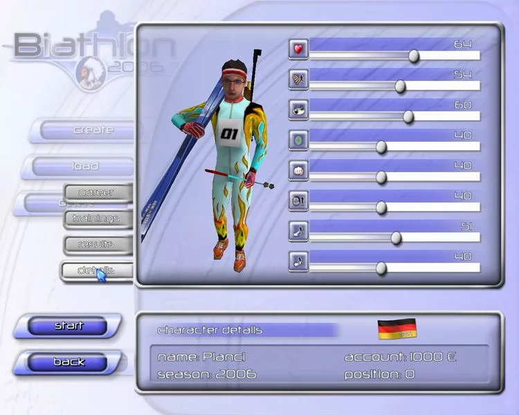 Изображение игры: Biathlon 2006: Go for Gold