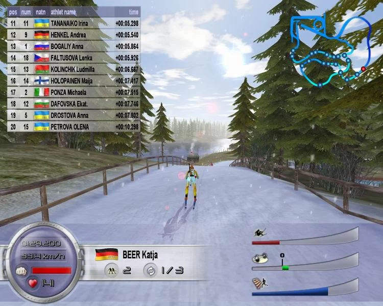 Изображение игры: Biathlon 2006: Go for Gold