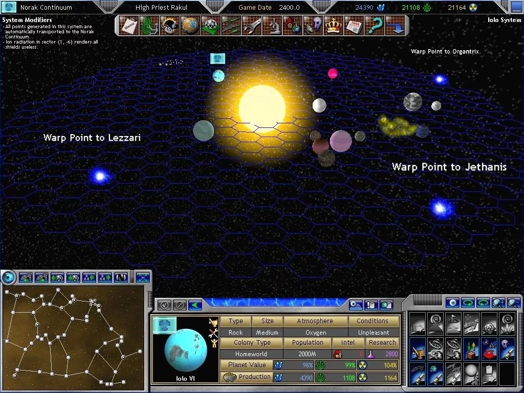 Изображение игры: Space Empires 5