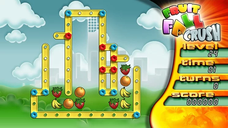 Изображение игры: FruitFall Crush