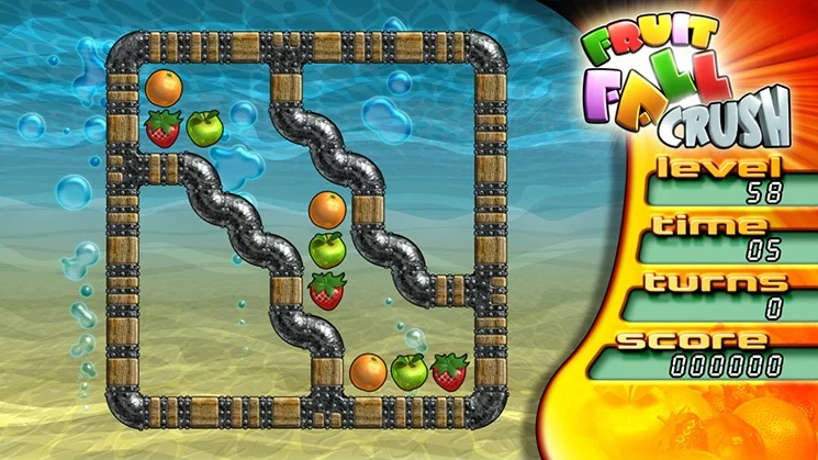 Изображение игры: FruitFall Crush