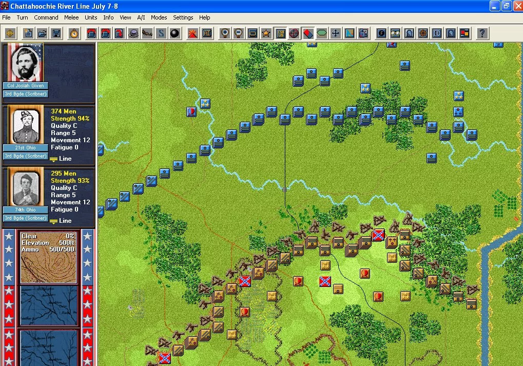 Изображение игры: Civil War Battles: Campaign Atlanta