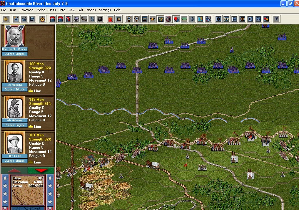 Изображение игры: Civil War Battles: Campaign Atlanta