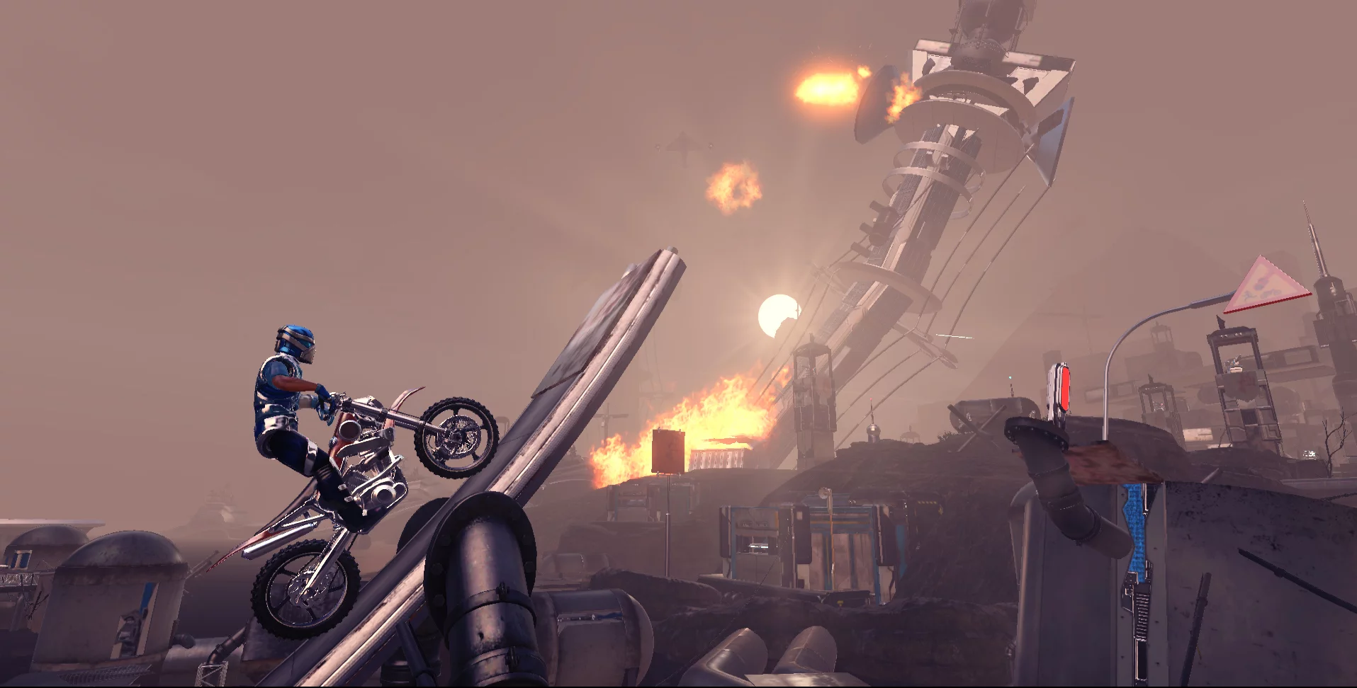 Изображение игры: Trials Fusion: Rustlands