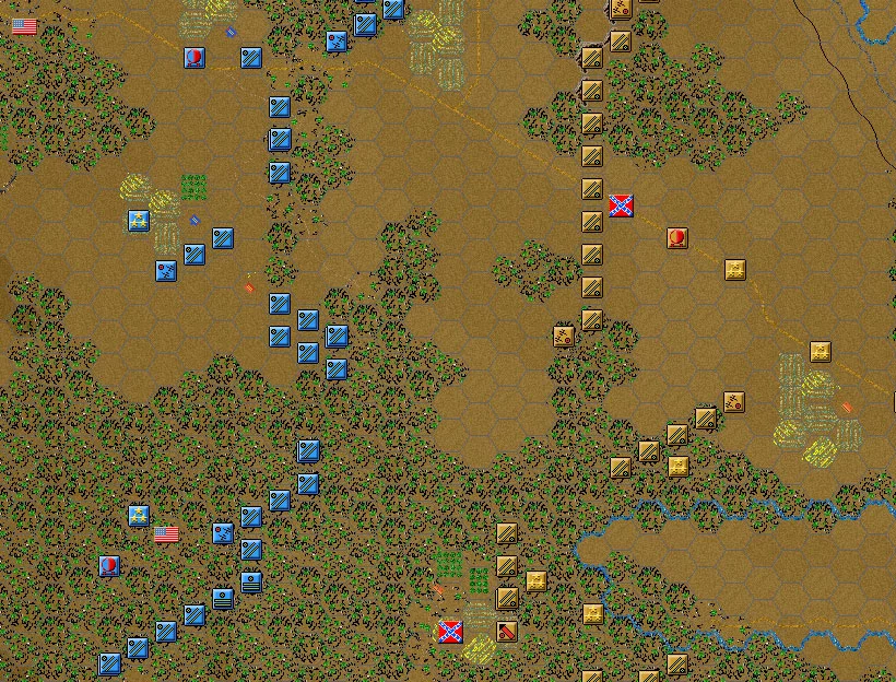 Изображение игры: Civil War Battles: Chickamauga
