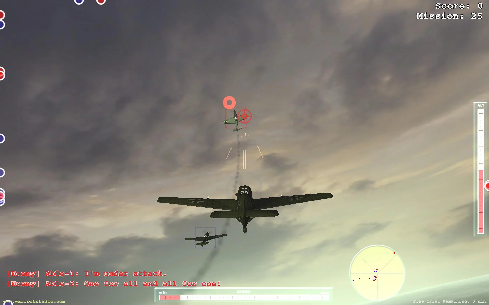 Изображение игры: Flight for Fight