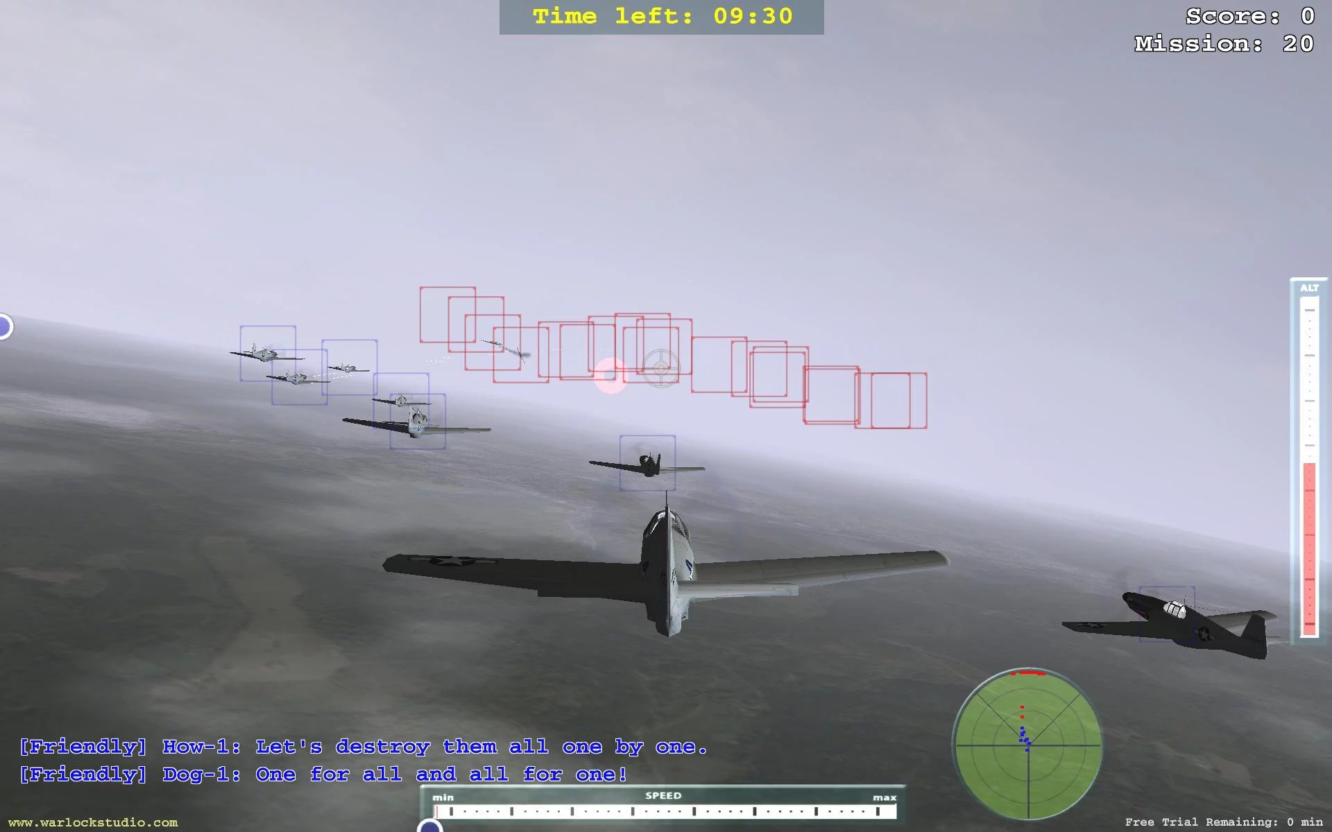 Изображение игры: Flight for Fight