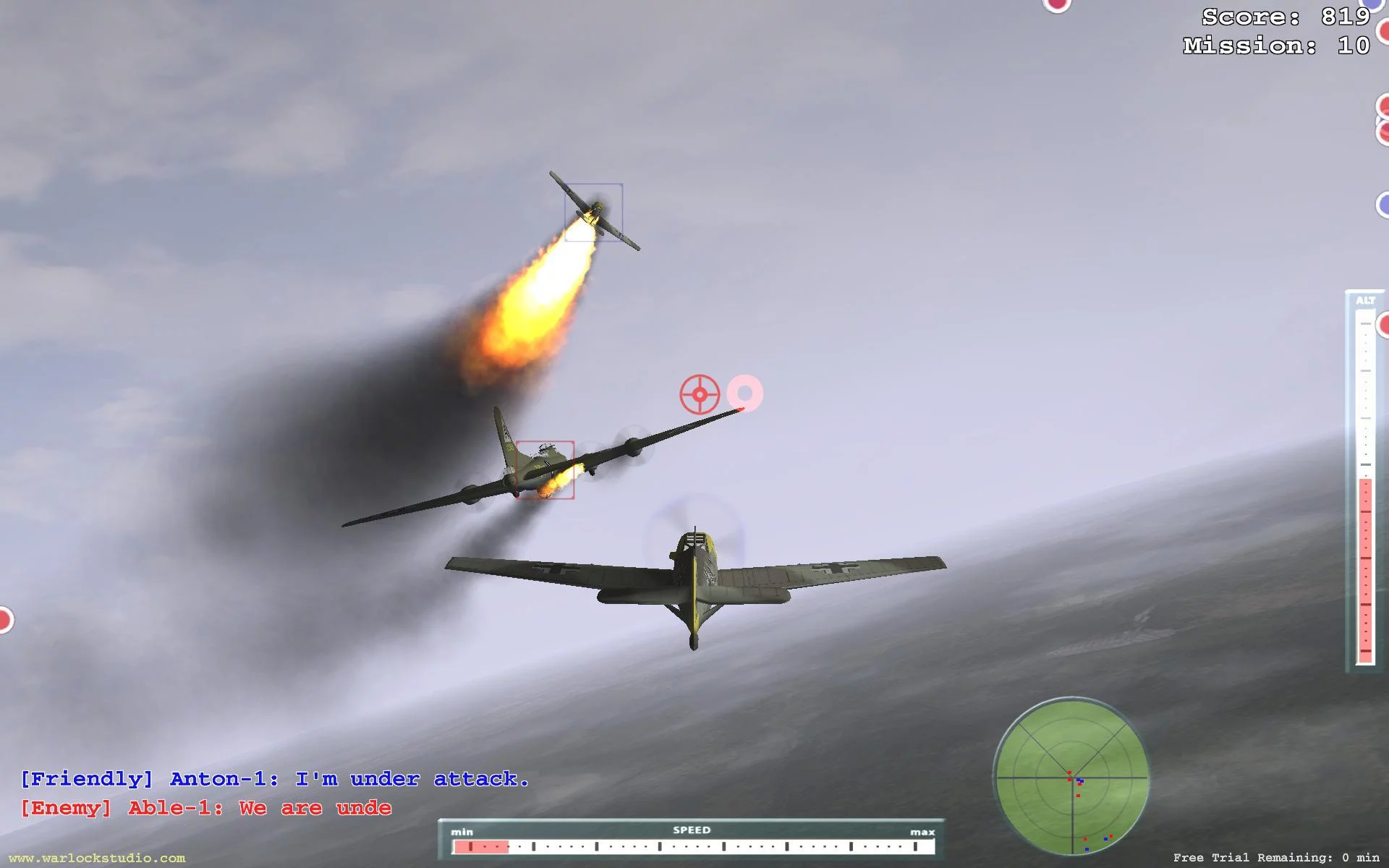 Изображение игры: Flight for Fight