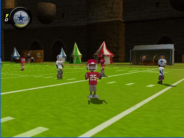 Изображение игры: Backyard Football 2009