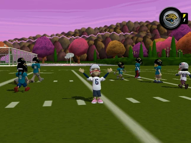 Изображение игры: Backyard Football 2009