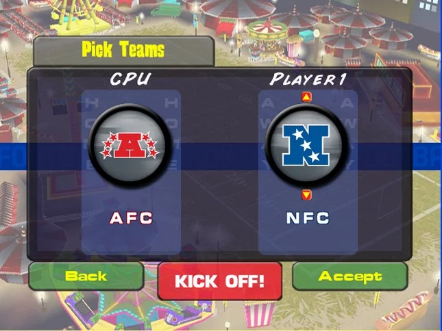 Изображение игры: Backyard Football 2009